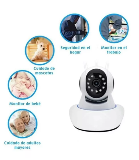 Cámara IP Seguridad WIFI 360°