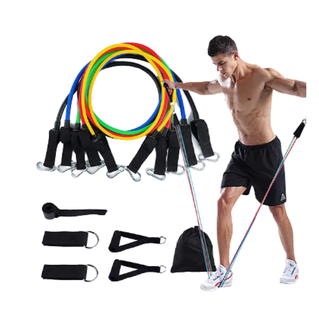 Set de bandas elásticas de ejercicios