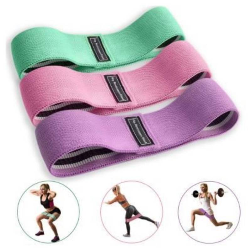 Bandas elásticas para piernas y glúteos