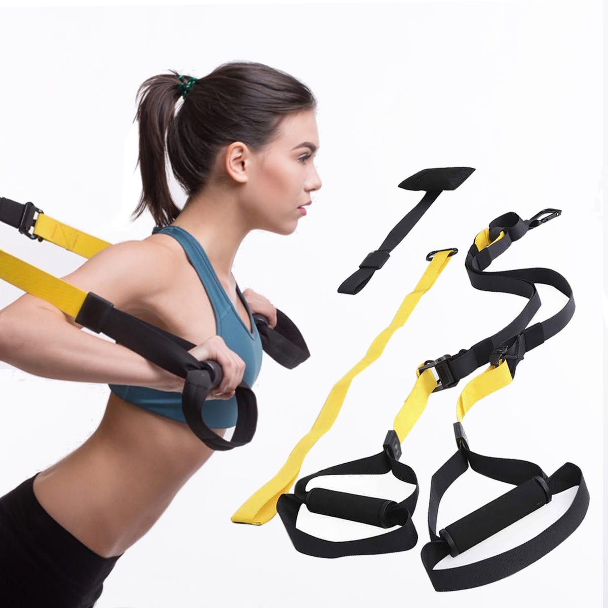 TRX - Set de bandas en suspención