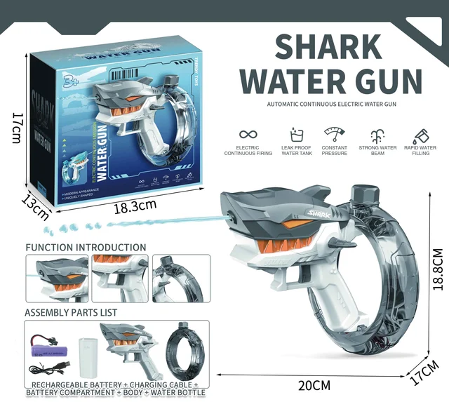 Pistola Tiburón de Mano