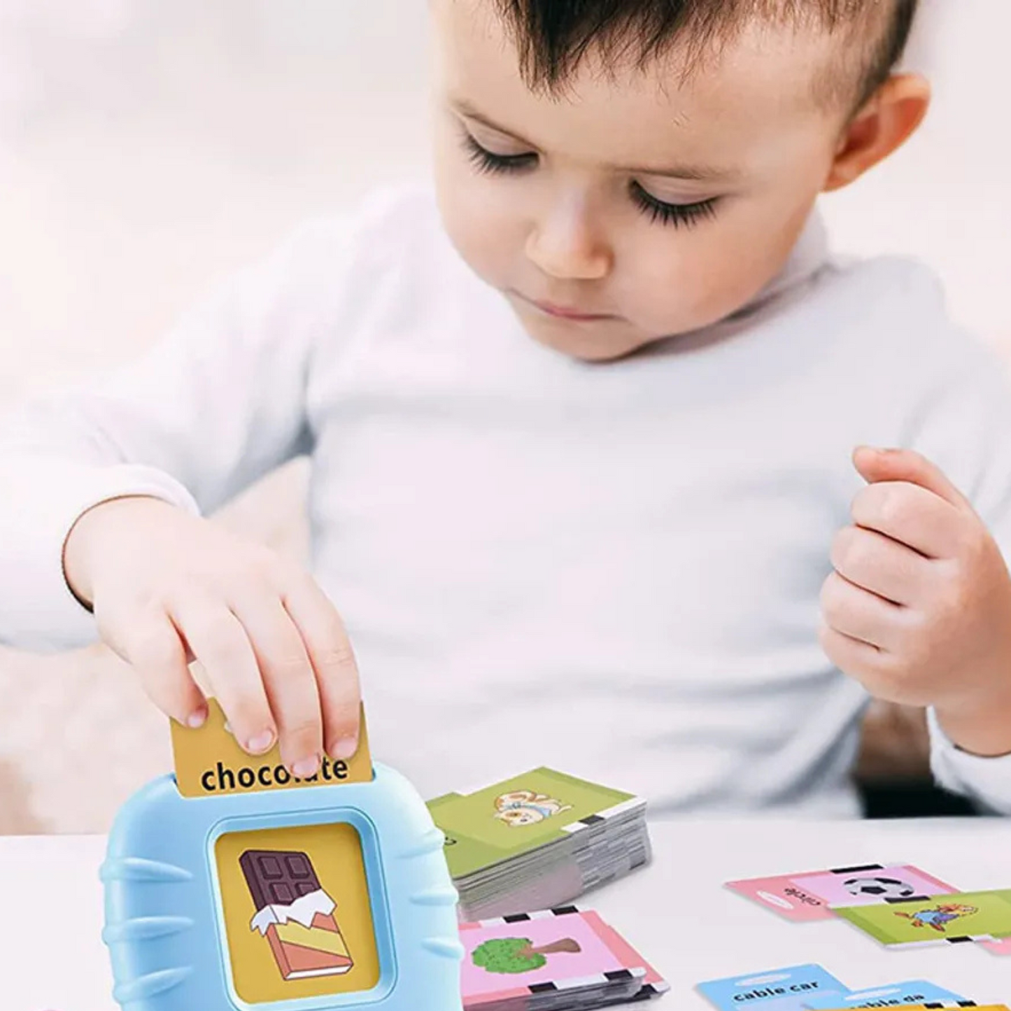 Juego Lector Tarjetas ¡Aprendo Inglés!